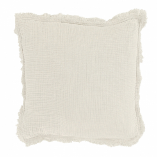 Housse de coussin ' Dorena ' 45 x 45 cm - Gris