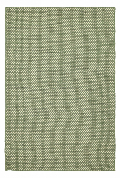 Tapis en laine ' Ovelia ' - Vert et blanc