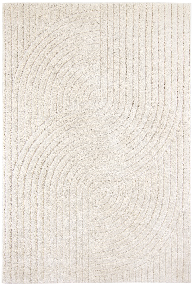 Tapis Rya ' Sohar ' - Gris clair