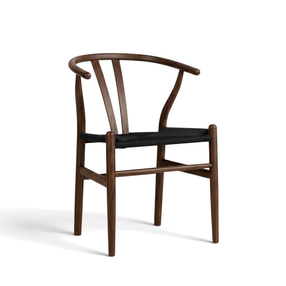 Chaise 'Alta' - Noyer/Noir