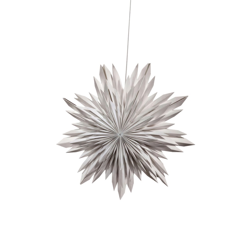 &Eacute;toile de l'Avent 'Oslo' 65cm - Blanc