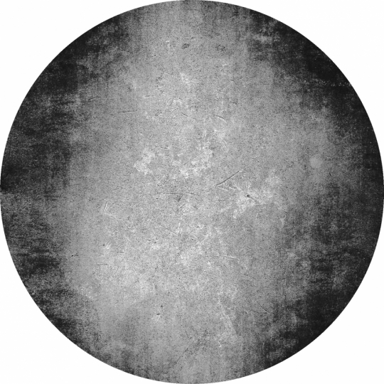 Tapis rond 'Megara' 290cm - Gris