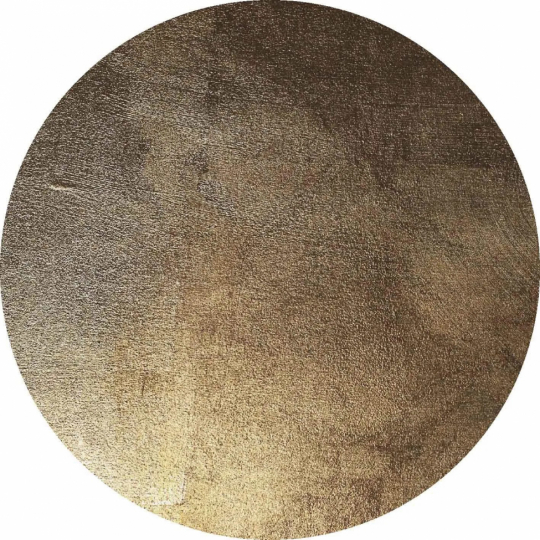 Tapis rond 'Oristano' 200cm - Marron