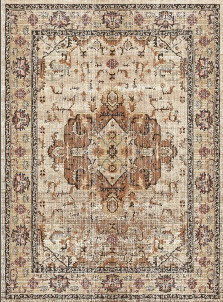 Tapis Wilton 'Siliana' 160x230cm - Beige
