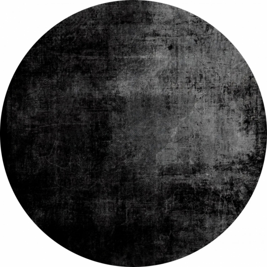Tapis rond 'Lynton' 240cm - Noir