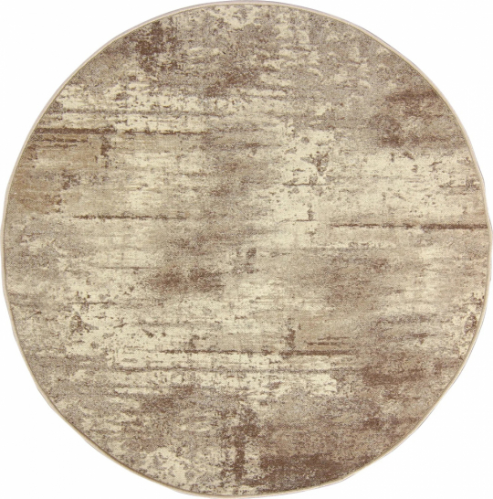 Tapis rond 'Kebira' 200cm - Beige