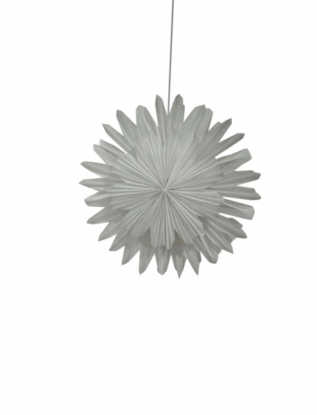 Étoile de l'Avent 'Lucia' 60cm - Blanc