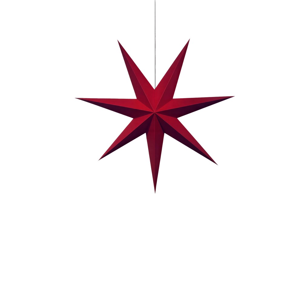 &Eacute;toile de l'Avent 'Sally' 100cm - Rouge