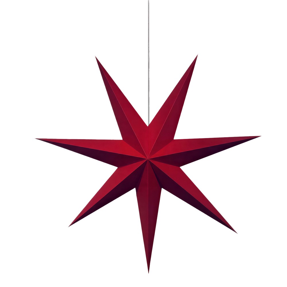 &Eacute;toile de l'Avent 'Sally' 100cm - Rouge