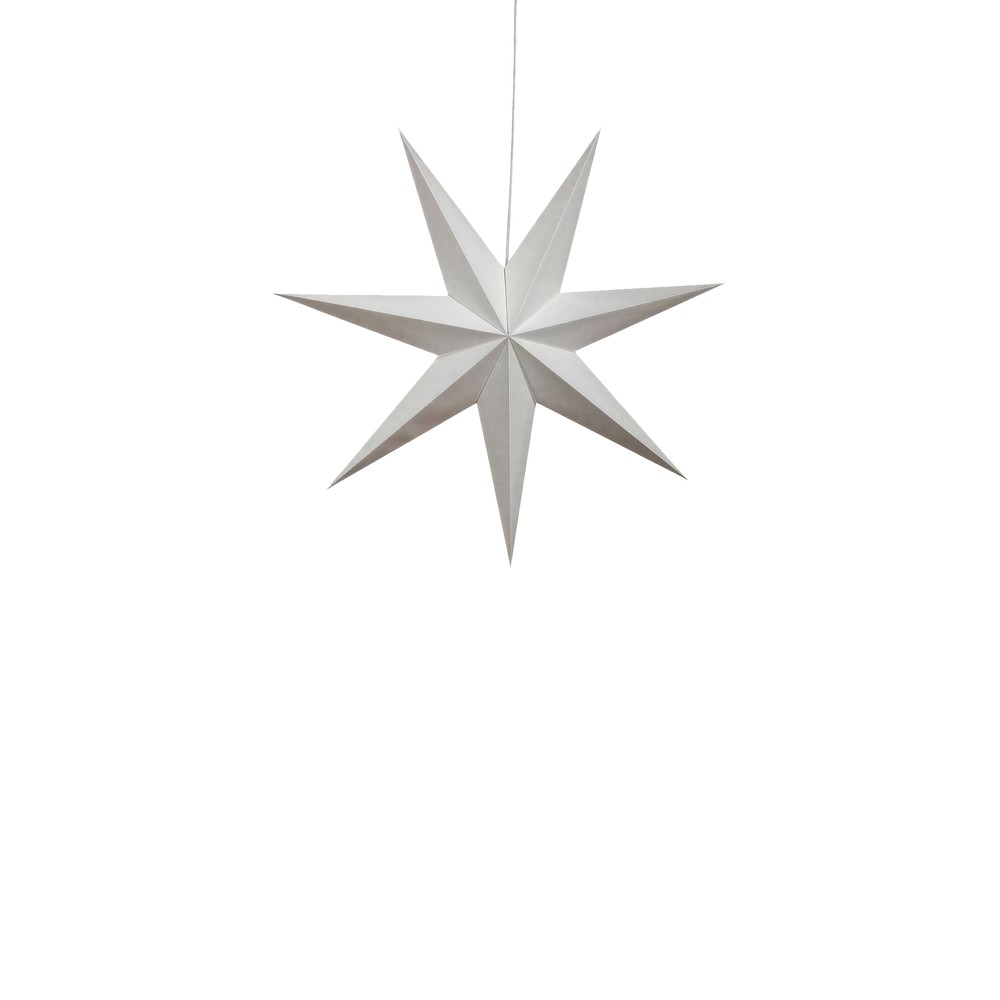 &Eacute;toile de l'Avent 'Sally' 60cm - Blanc