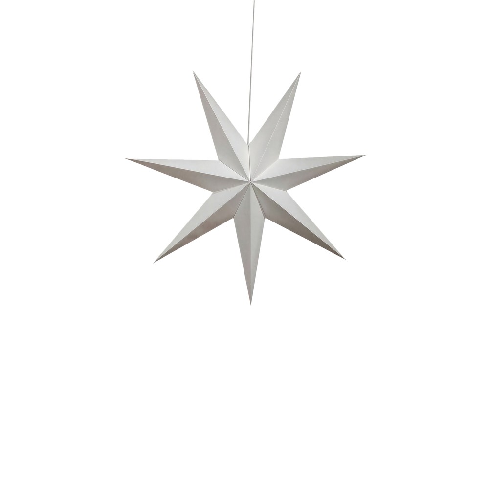 &Eacute;toile de l'Avent 'Sally' 100cm - Blanc