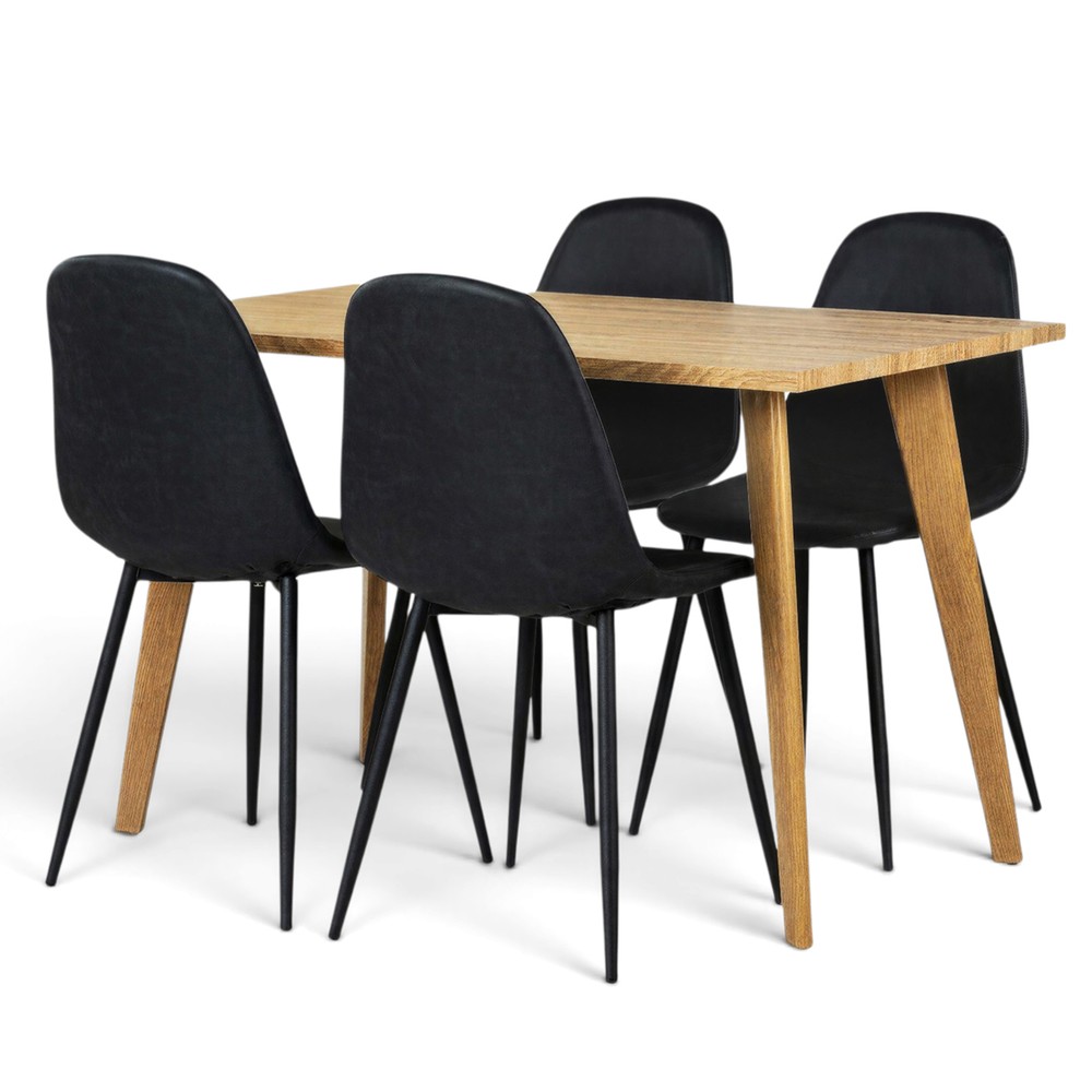 Groupe de repas 'Nordisk Forma' - 1 Table & 4 Chaises