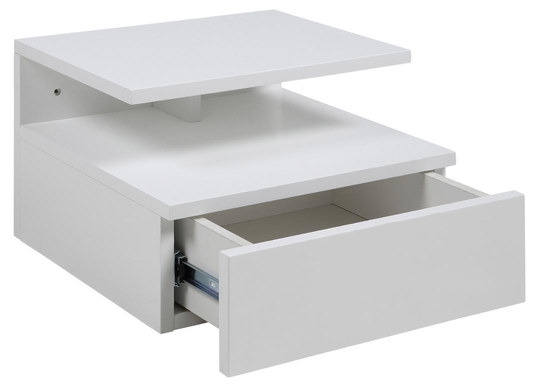 Table de nuit 'Järna' - Blanc