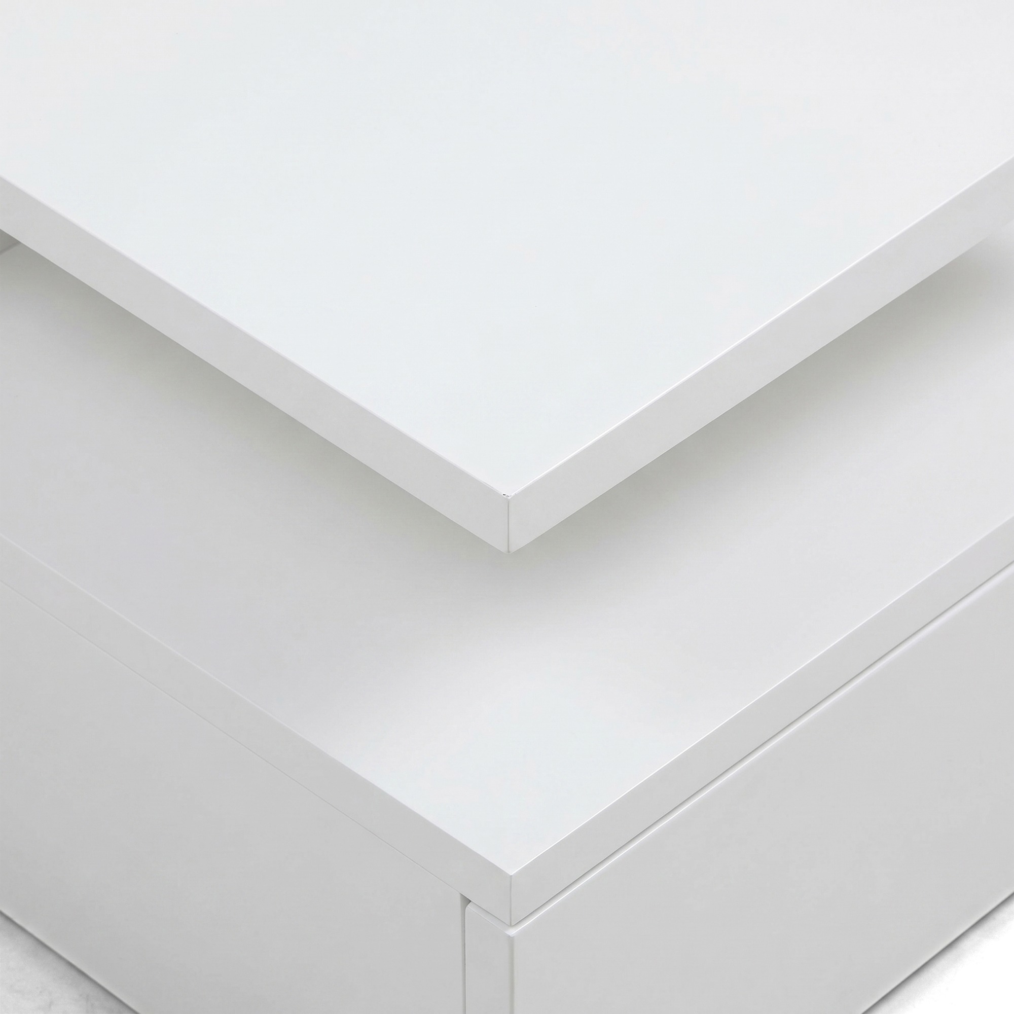 Table de nuit 'J&auml;rna' - Blanc