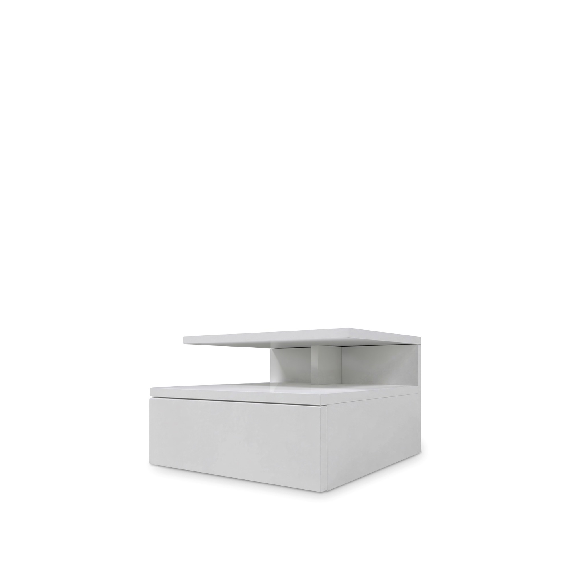 Table de nuit 'J&auml;rna' - Blanc