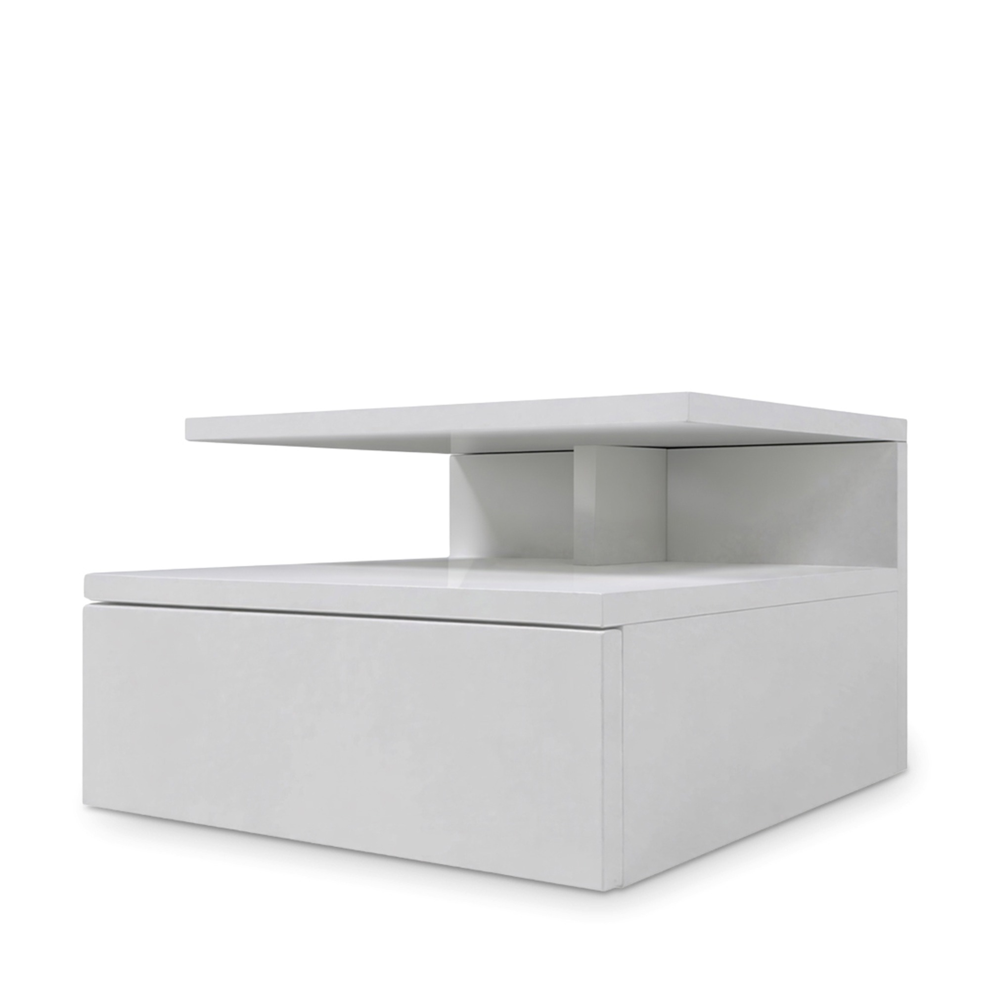 Table de nuit 'Järna' - Blanc