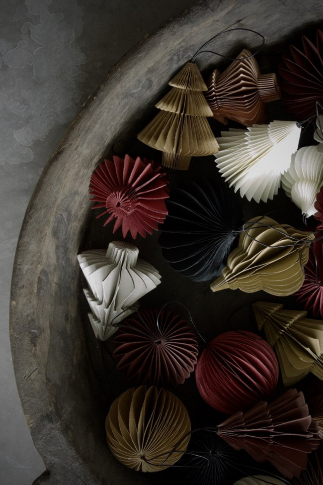 Ornement de Noël 'Snowball' - Rouge