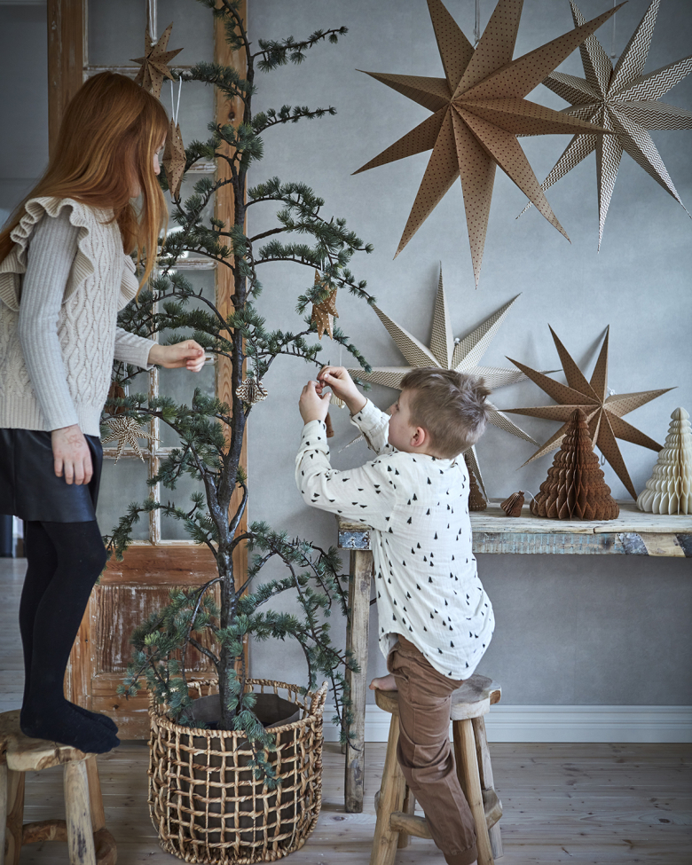 Pack de 3 paniers 'Collect' - Nature