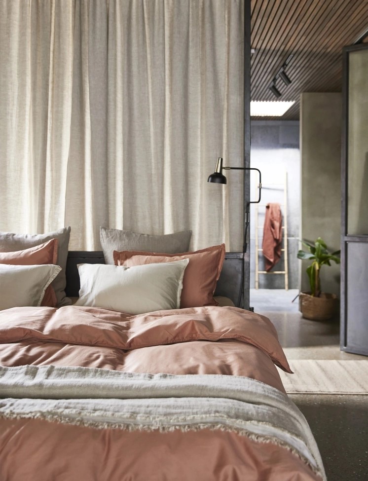 Housse de couette 'Soul' 240x220 - Rose