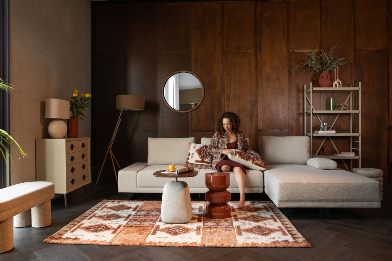 Lampadaire 'Murphy' - Beige