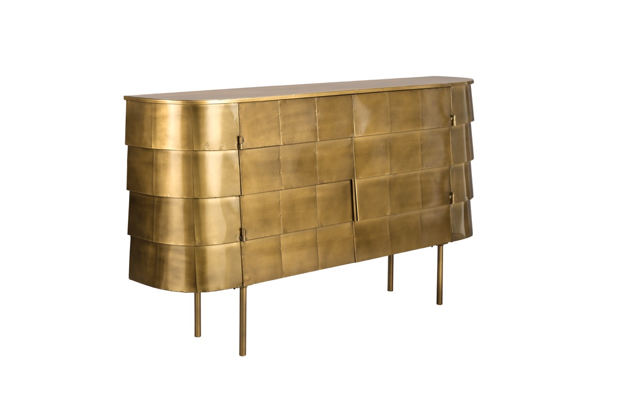 Table d'appoint 'Hanna' - Or