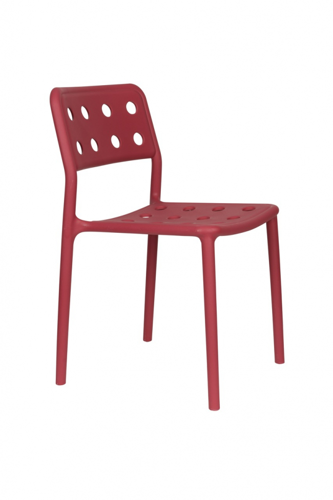 Chaise 'Serra' - Rouge