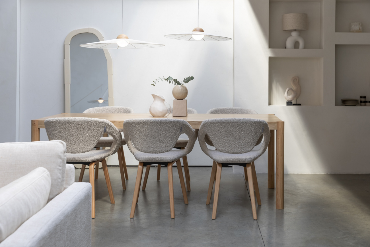 Plafonnier 'Belle S' Ø65 cm - Beige