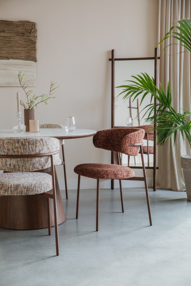 Chaise 'Claes' - Brun Clair