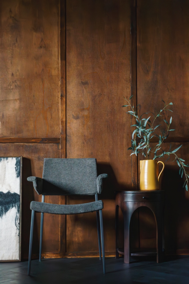 Chaise 'Portland' - Gris