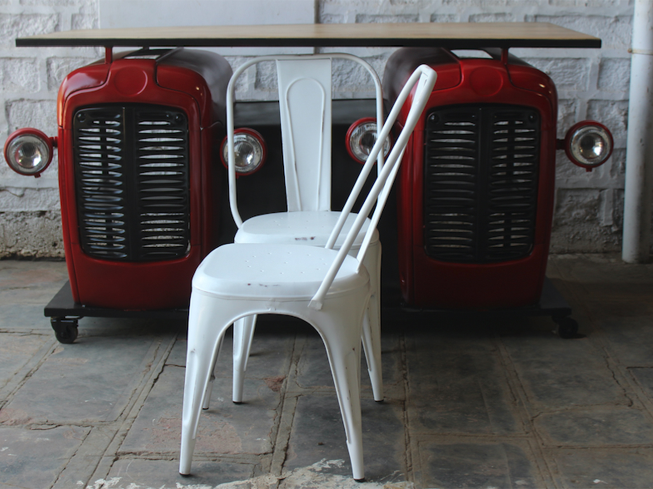 Chaise 'Montmartre' - Blanc