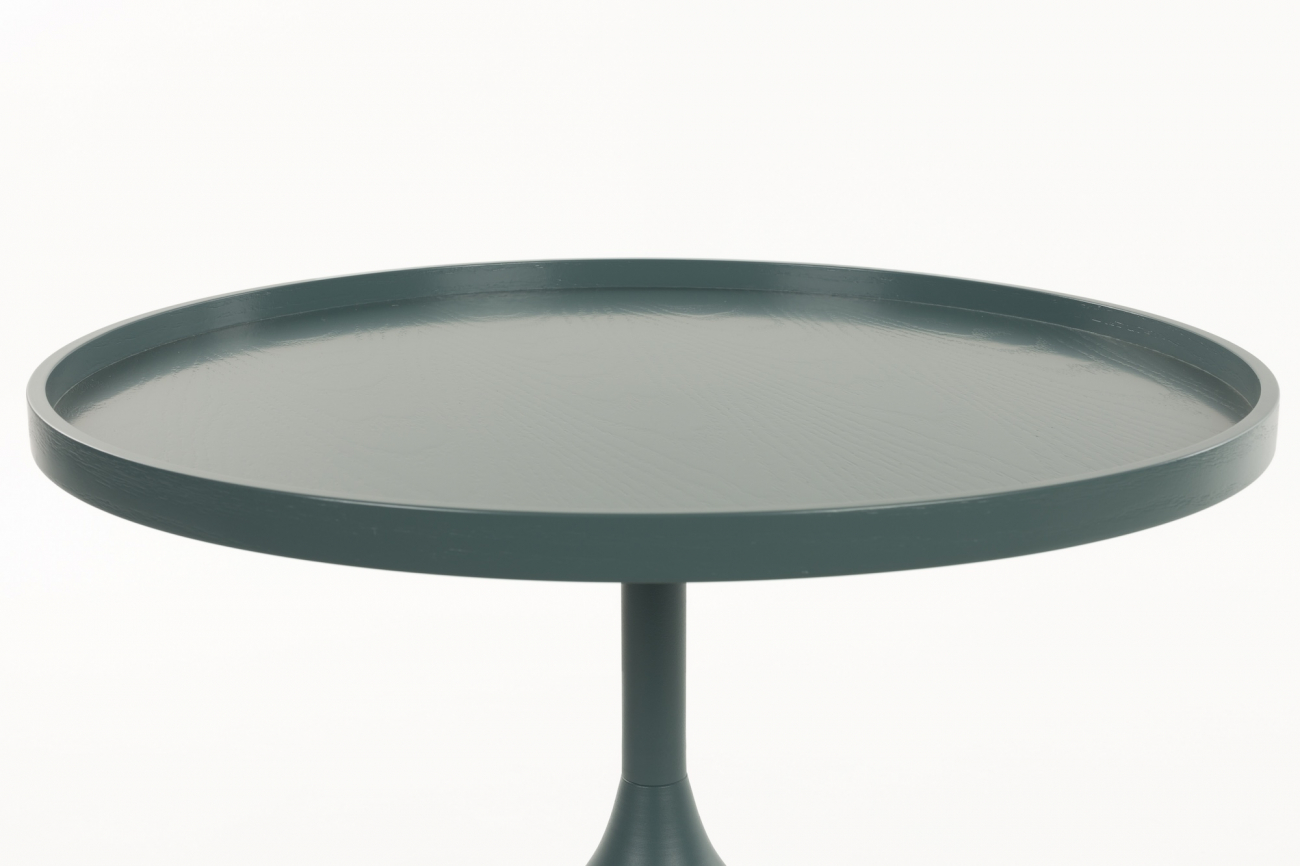 Table basse 'Jason' Ø69 cm - Bleu