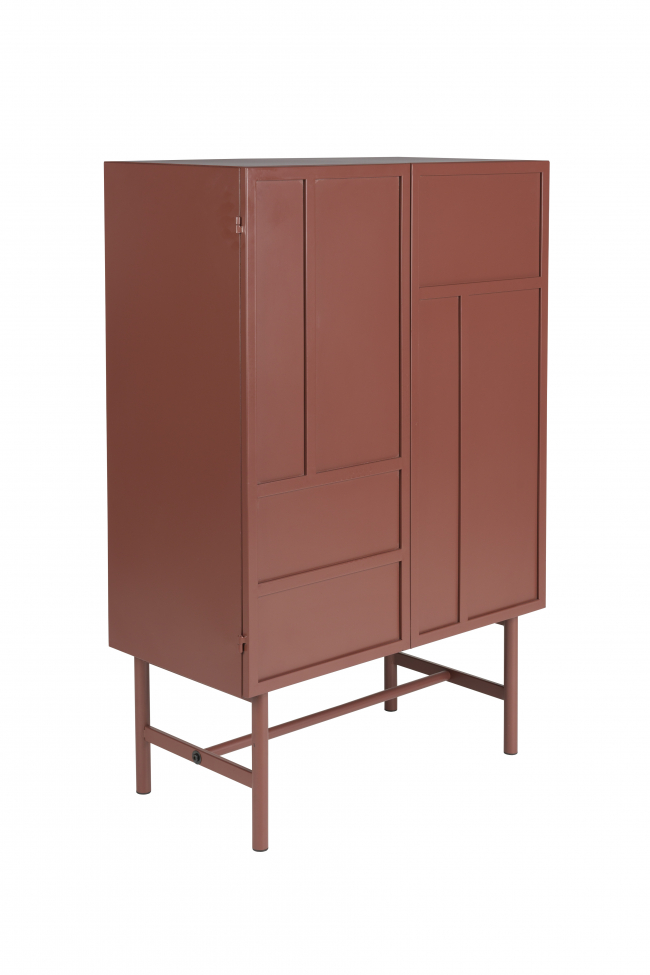 Armoire 'Davis' - Rouge