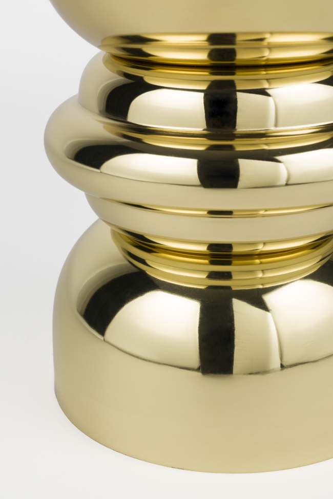 Table d'appoint 'Kinga' - Or