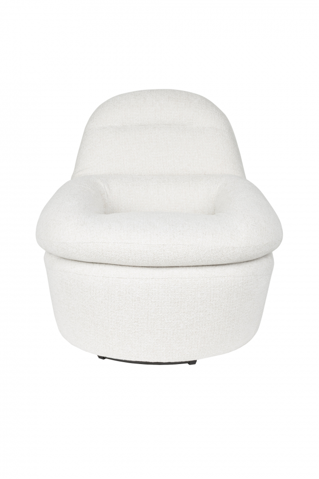 Fauteuil 'Velvoro' - Beige clair