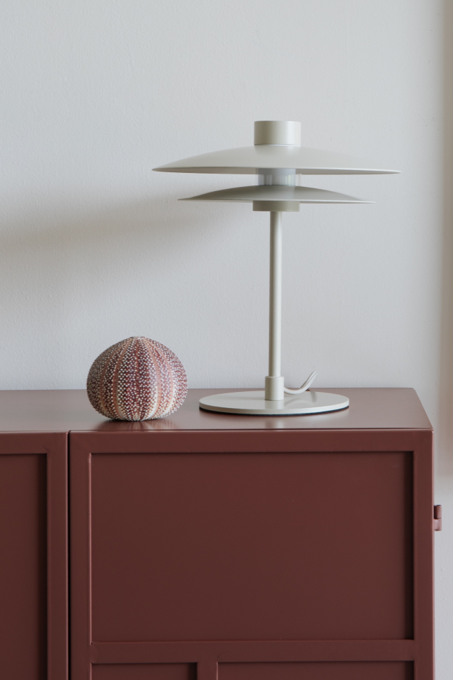 Lampe de table 'Veluna' - Beige