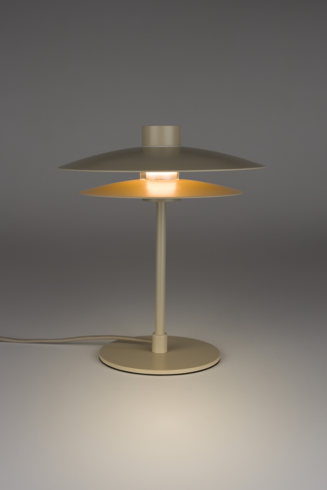 Lampe de table 'Veluna' - Beige
