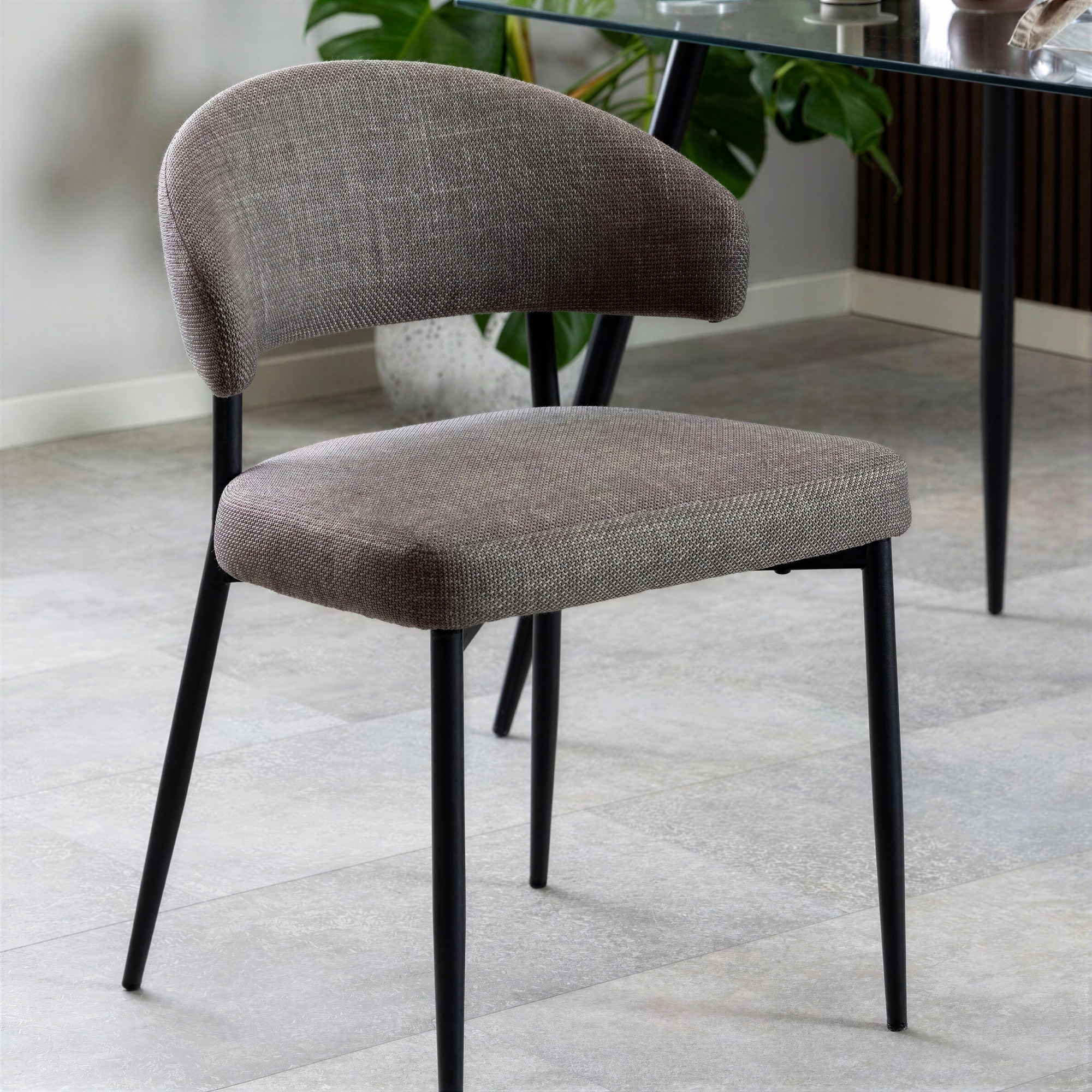 Chaise 'J&auml;rbo' - Gris