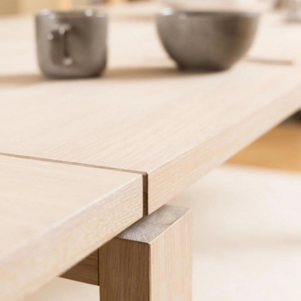 Table &agrave; manger 'Hudiksvall' 200cm - Naturel