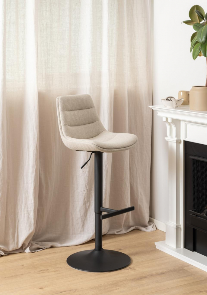 Tabouret 'Väddö' - Beige