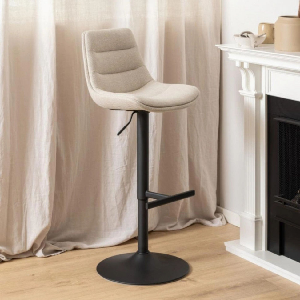 Tabouret 'V&auml;dd&ouml;' - Beige