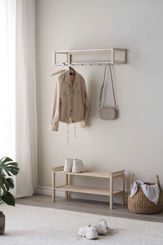 Porte-manteau 'Confetti' - Pigmenté blanc