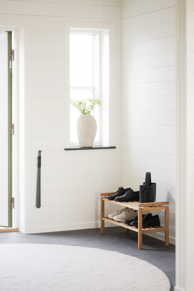 Rangement à chaussures 'Confetti' 80cm - Chêne