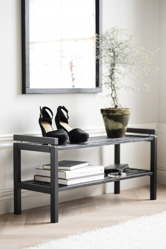 Miroir 'Confetti' - Noir