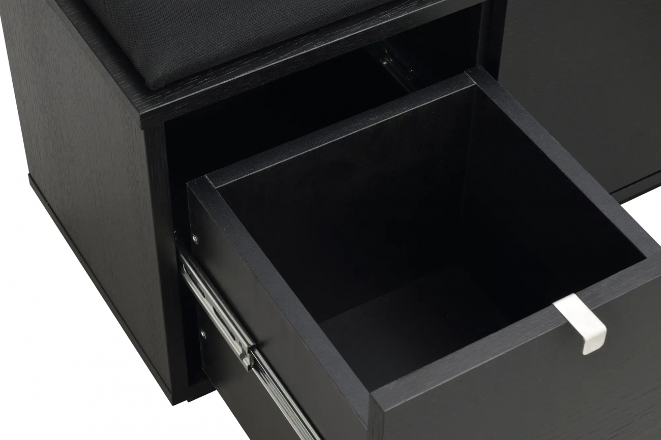 Banc 'Confetti' 70cm - Noir