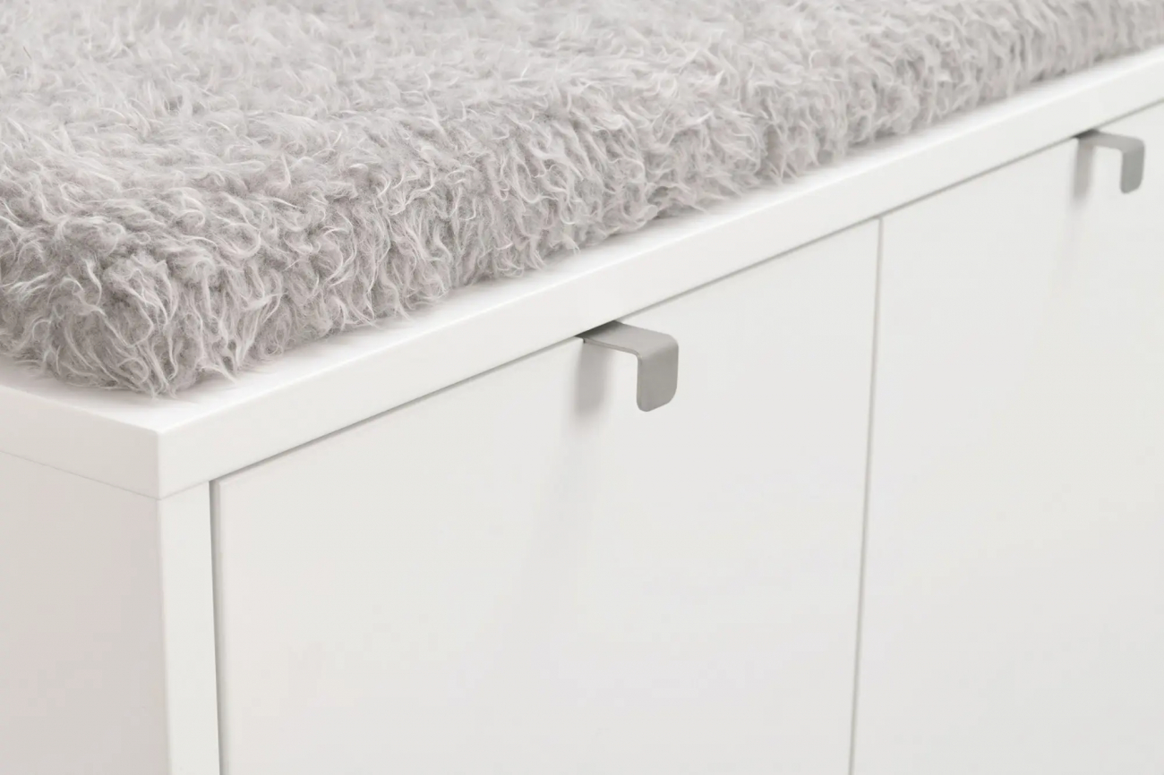 Banc 'Confetti' 106cm - Blanc