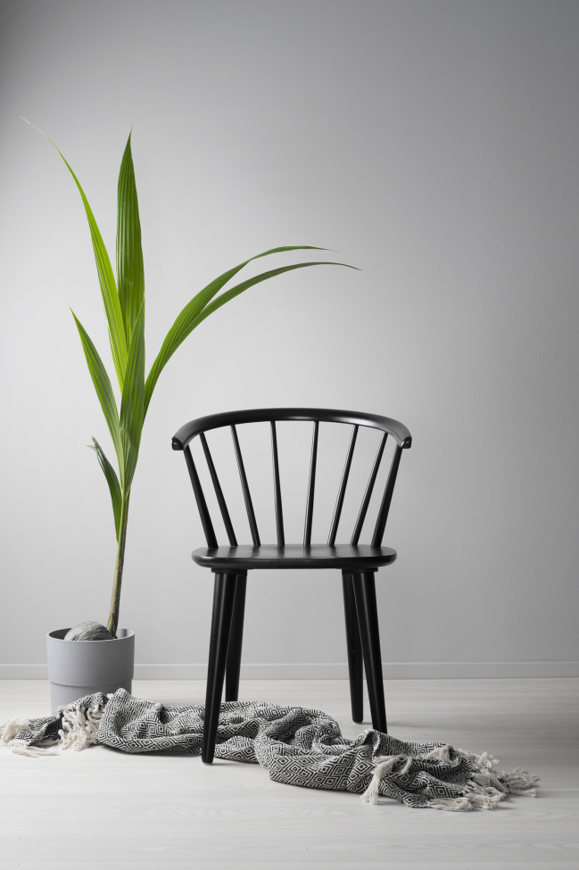 Chaise 'Carmen' - Noir