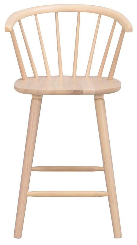 Tabouret 'Carmen' - Nature/Blanc