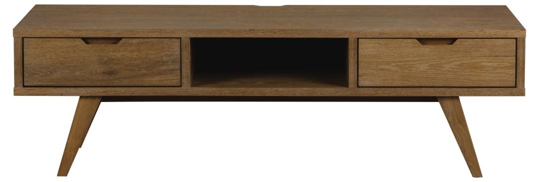 Meuble TV 'Cefal' - Nature/Brun