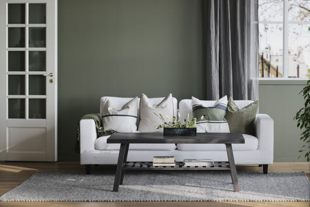 Table basse 'Brooklyn' 130x75cm - Brun foncé