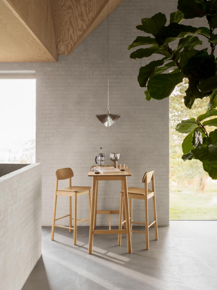 Table 'Barlow' 120x60cm - Naturel